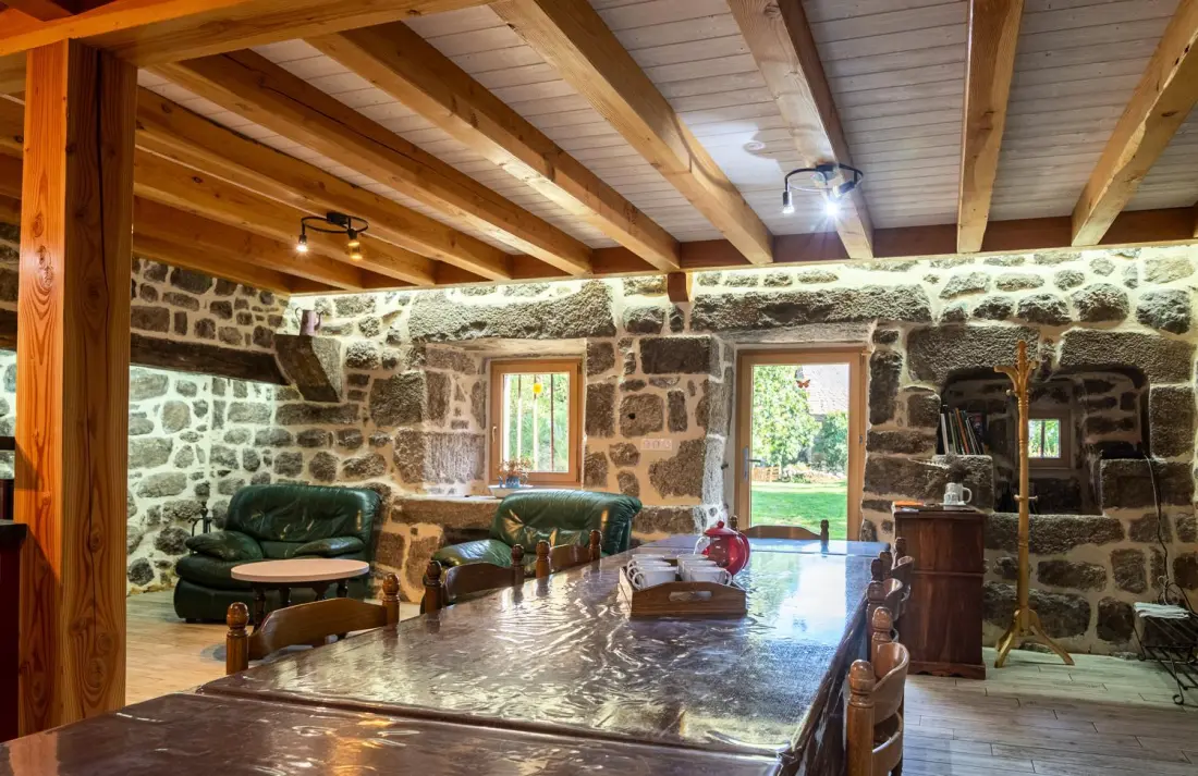 Gîte de France Gîte les violettes d'aubrac 8/11 personnes à rieutort 3 épis