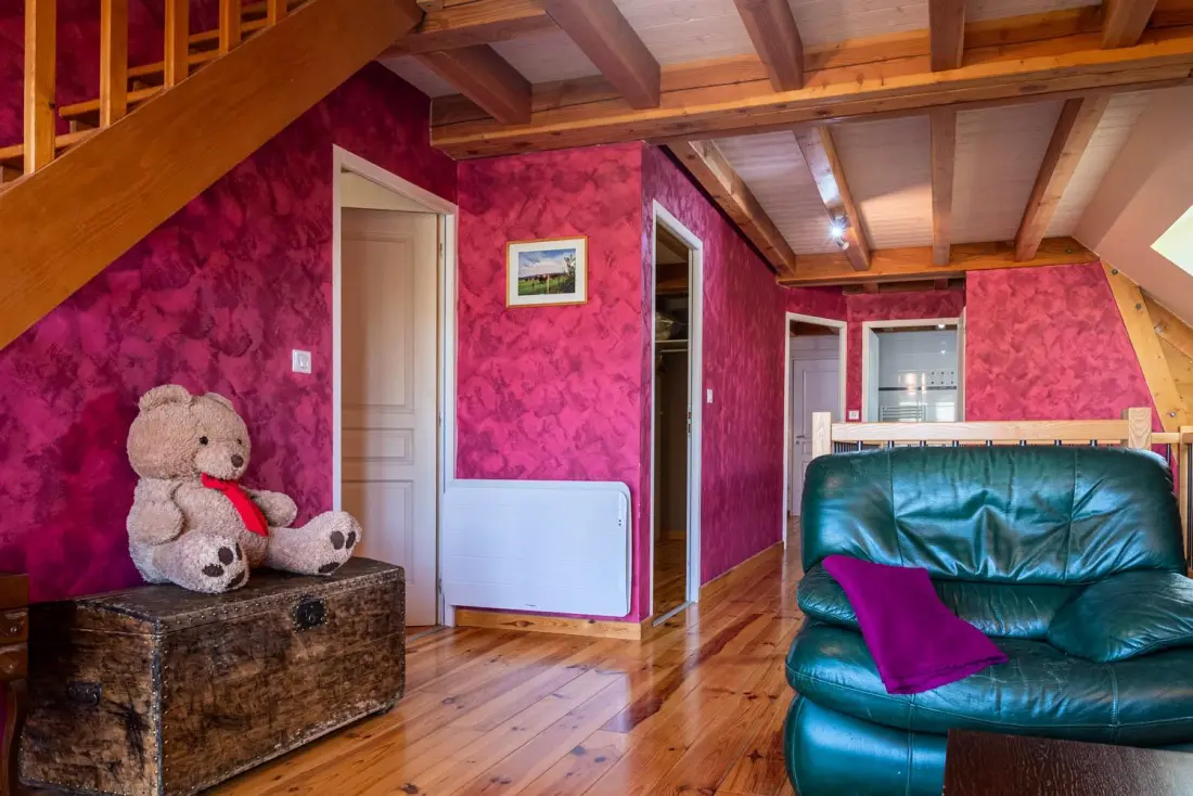 Gîte de France Gîte les violettes d'aubrac 8/11 personnes à rieutort 3 épis