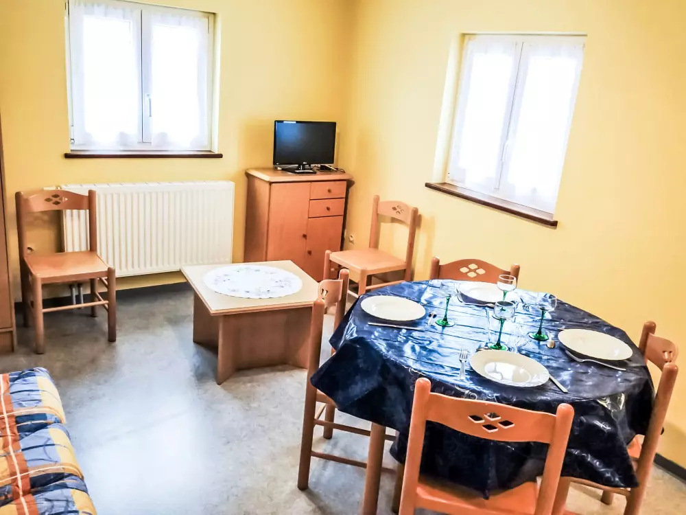 Résidence Résidence jaune et rose