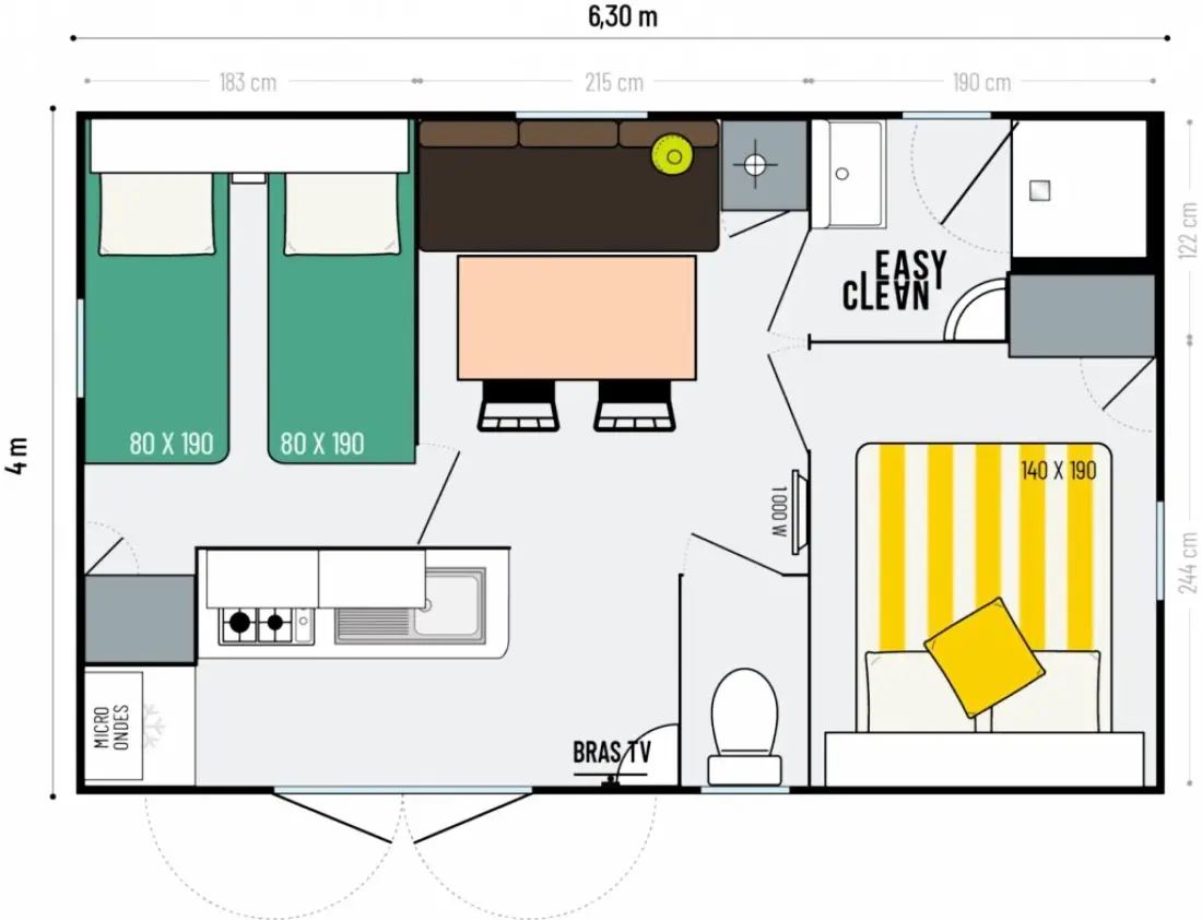 Camping Paradis Robinson 4 étoiles★★★★