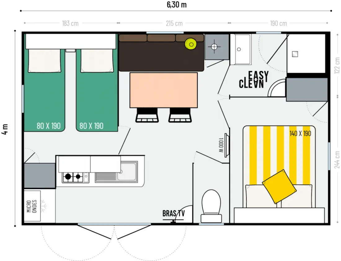 Camping Paradis Robinson 4 étoiles★★★★