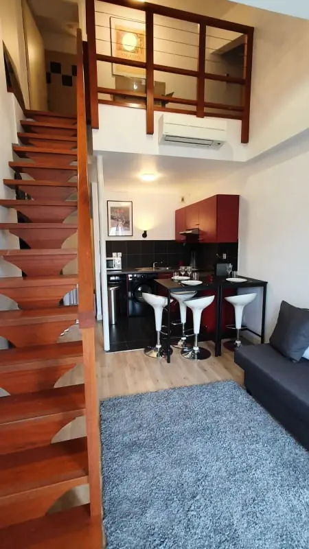 Duplex Avec Balcon Au Pied Du Tramway République