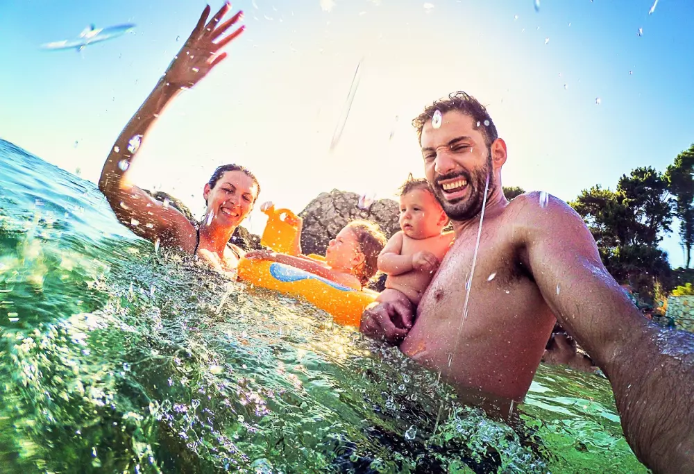 Camping L'Arquet Côte Bleue 41 étoiles★ - Plage