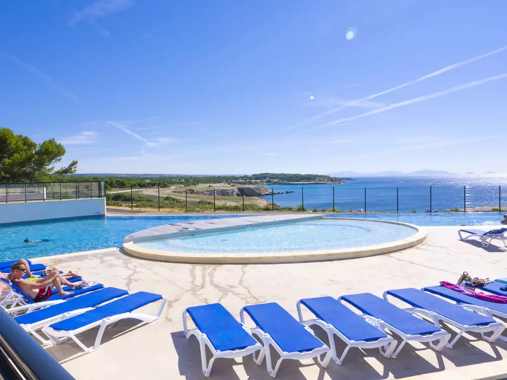 Camping L'Arquet Côte Bleue 41 étoiles★ - Plage