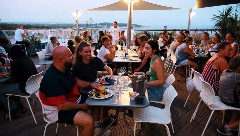 Camping L'Arquet Côte Bleue 41 étoiles★ - Plage