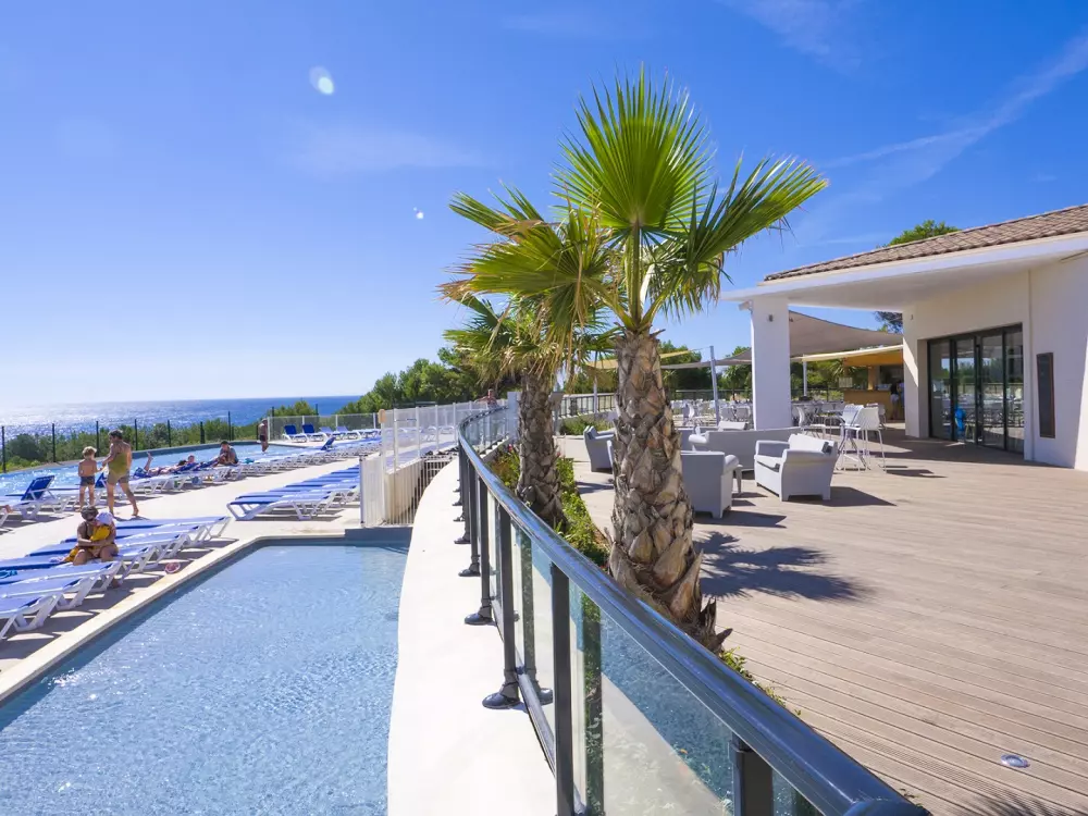 Camping L'Arquet Côte Bleue 41 étoiles★ - Plage