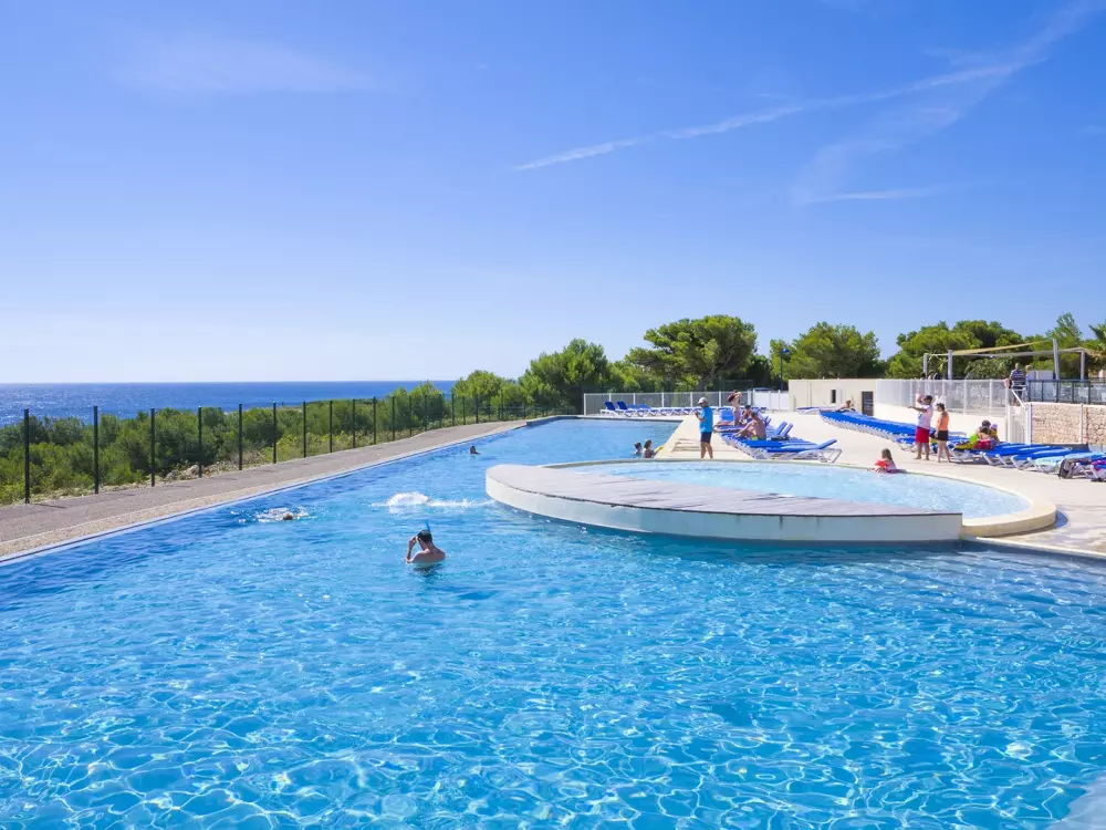 Camping L'Arquet Côte Bleue 41 étoiles★ - Plage