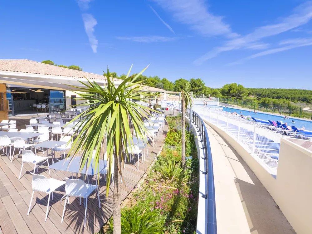 Camping L'Arquet Côte Bleue 41 étoiles★ - Plage