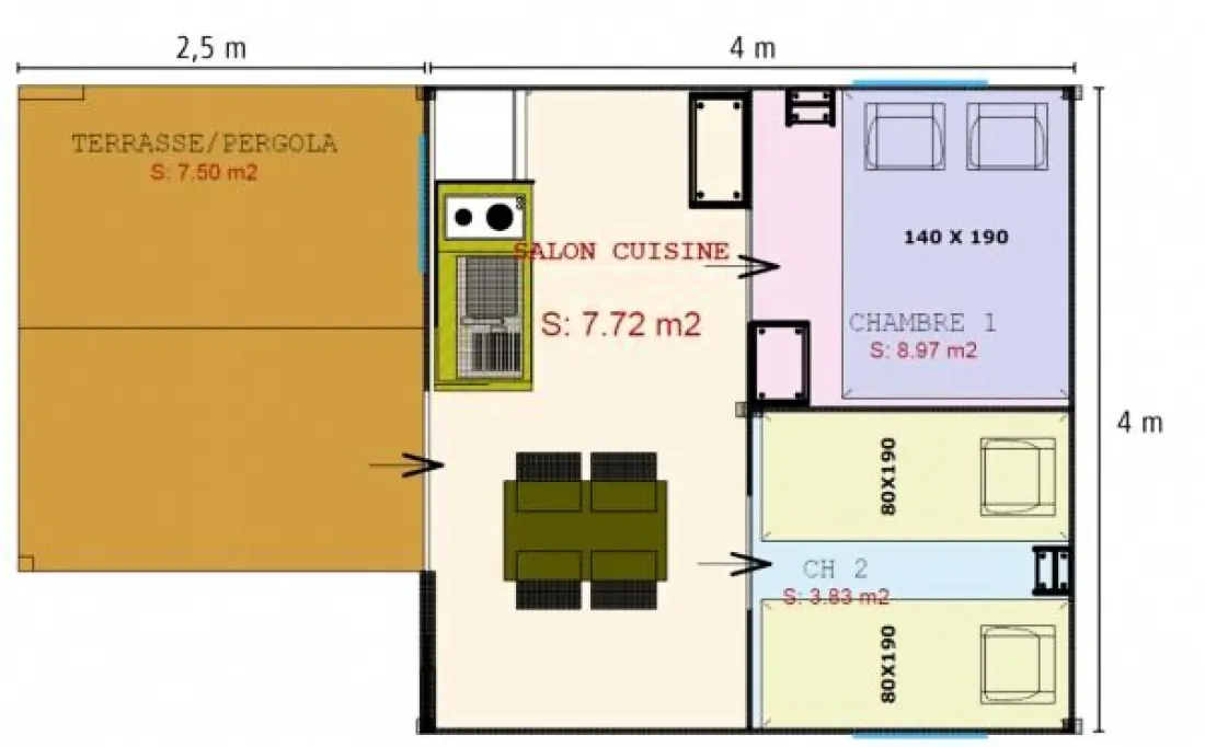 Camping Paradis La Promenade 4 étoiles★★★★