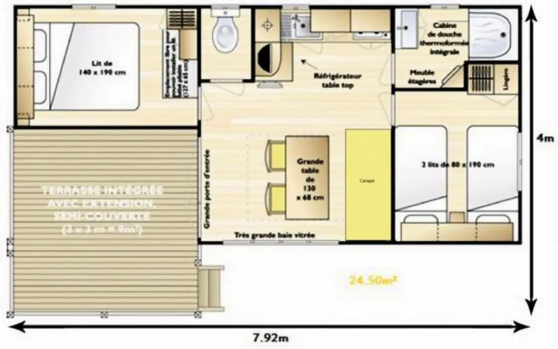 Camping Paradis La Promenade 4 étoiles★★★★