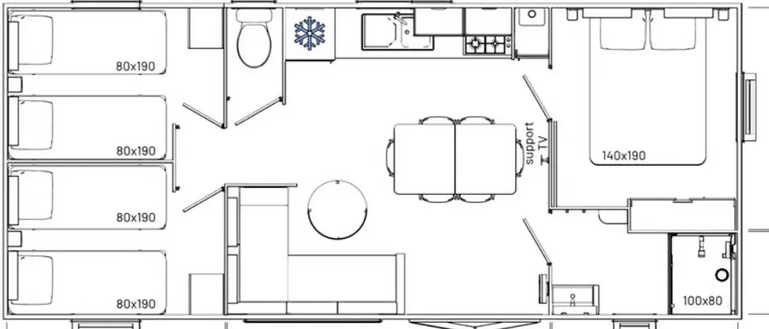 Camping Paradis la Promenade 4 étoiles★★★★