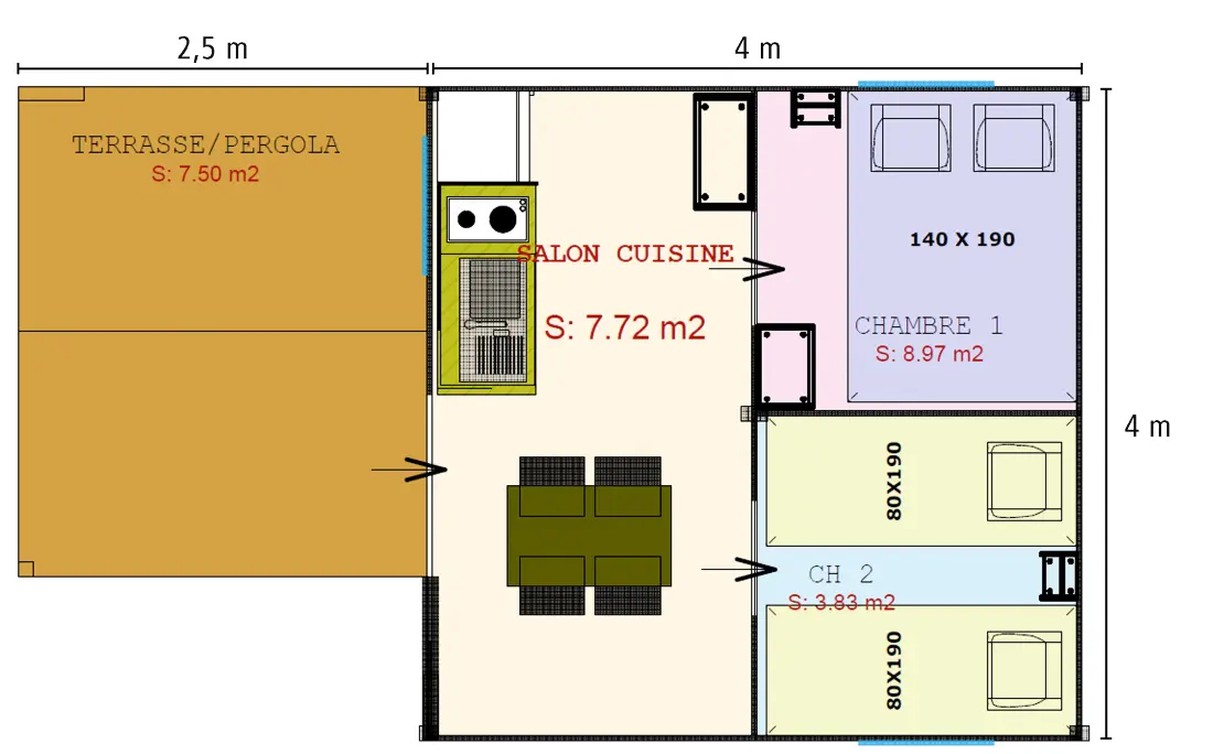 Camping Paradis la Promenade 4 étoiles★★★★