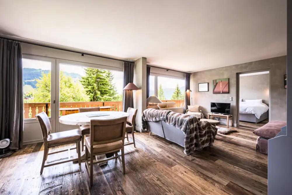 Appartement Avec Balcon à 10 Min à Pied Des Pistes