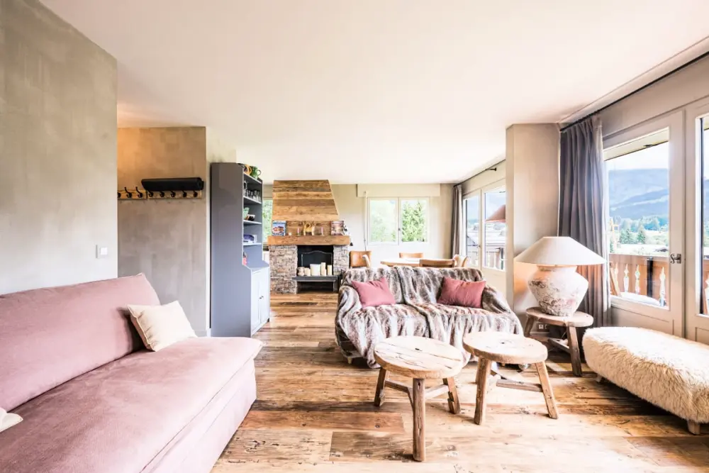 Appartement Avec Balcon à 10 Min à Pied Des Pistes