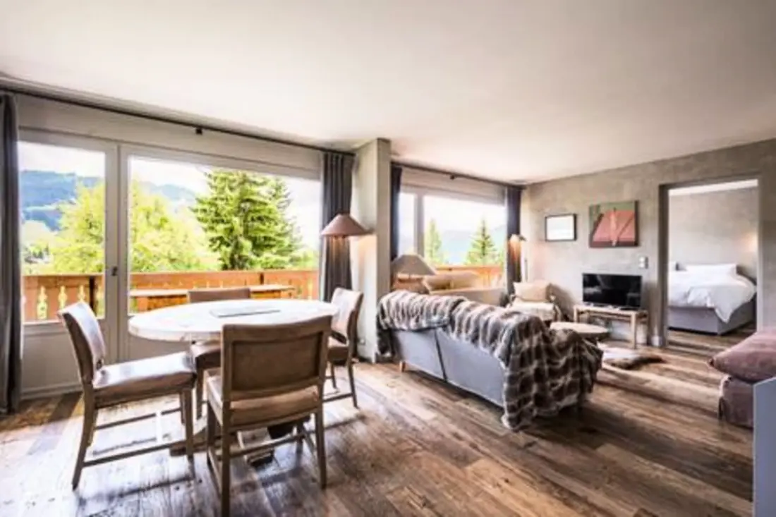 Appartement Ski-in/ski-out Avec Piscine à Megève