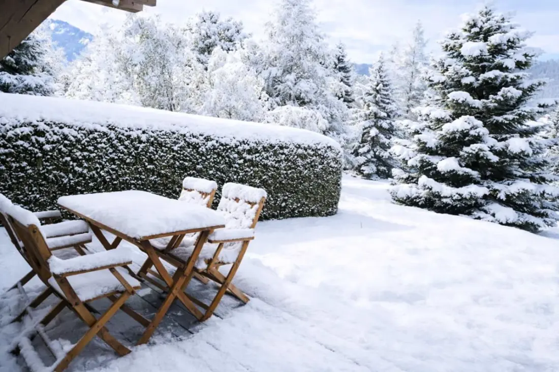Appartement Avec Jardin En Front De Neige