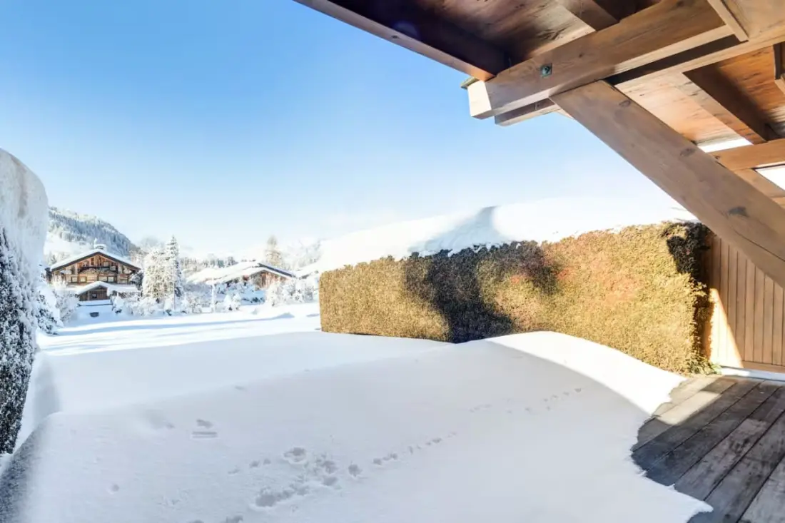 Appartement Avec Jardin En Front De Neige