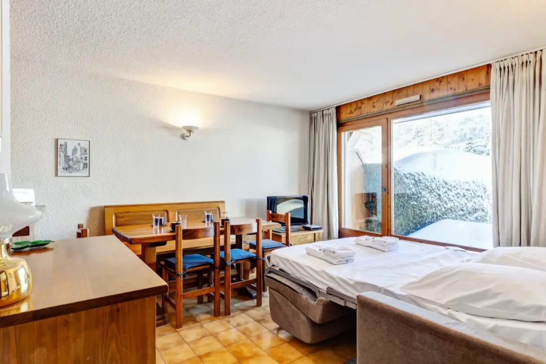 Appartement Avec Jardin En Front De Neige