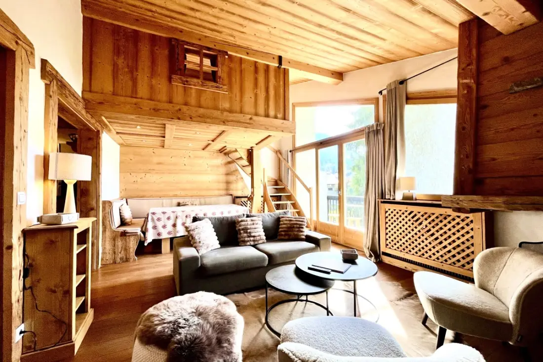 Appartement De Charme à Megève, Esprit Chalet