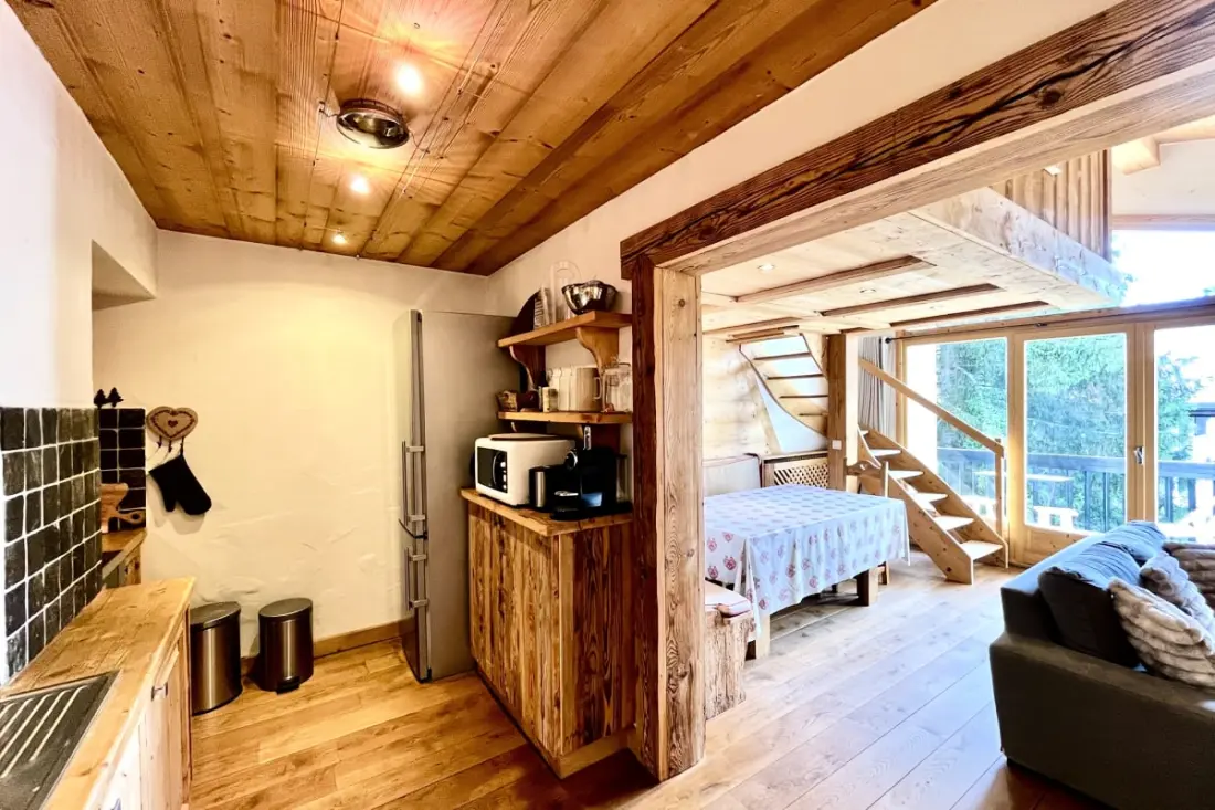 Appartement De Charme à Megève, Esprit Chalet