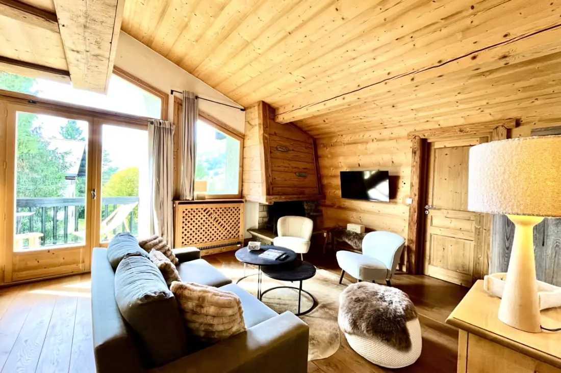 Appartement De Charme à Megève, Esprit Chalet