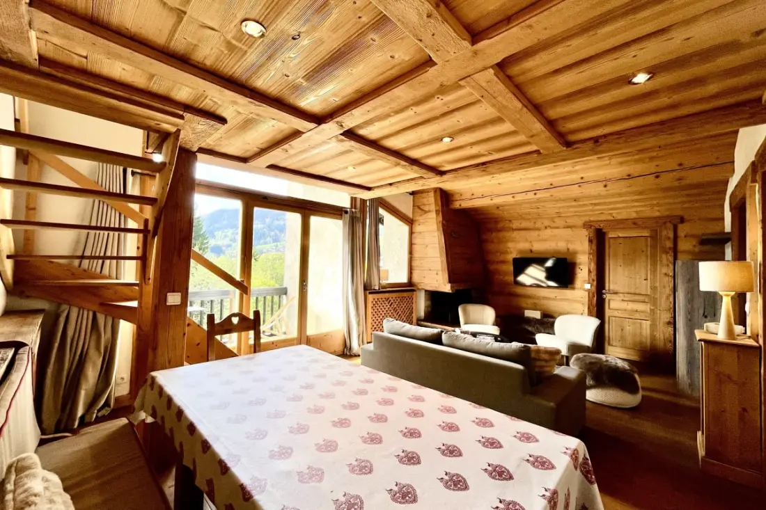 Appartement De Charme à Megève, Esprit Chalet
