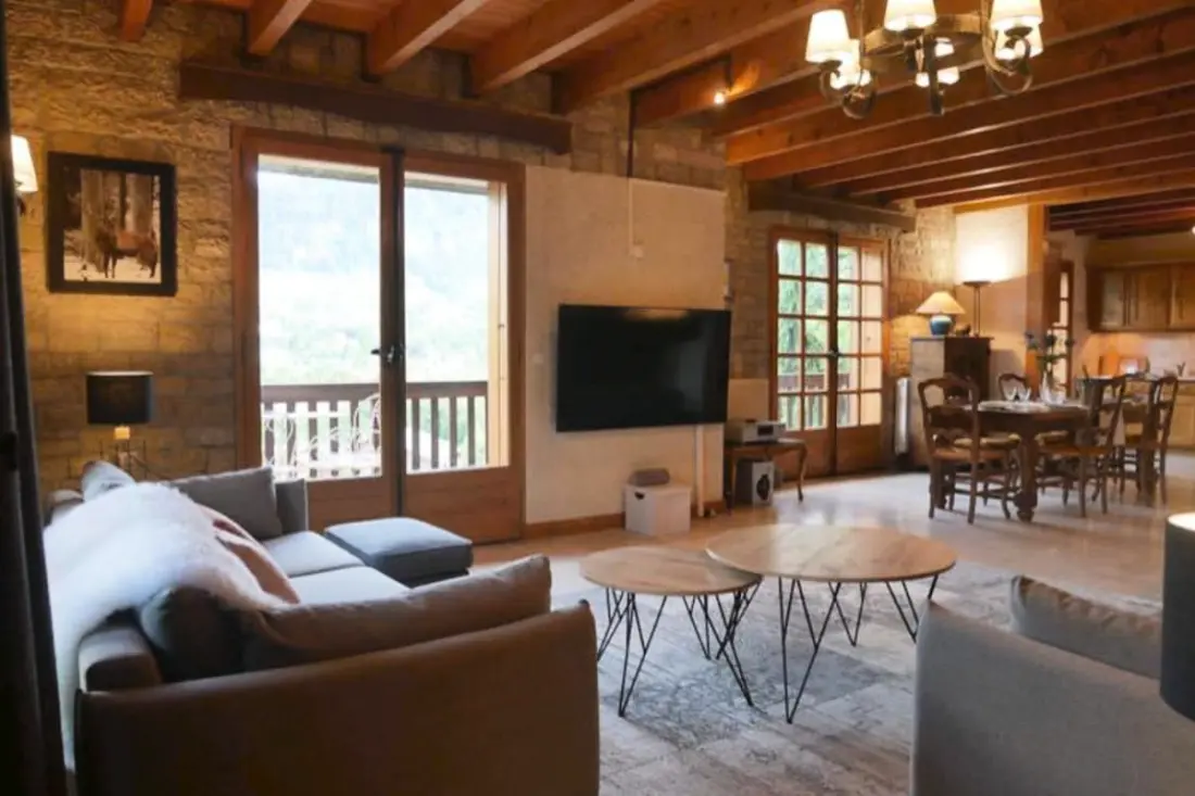 Somptueux Chalet Vue Imprenable Sur Les Montagnes