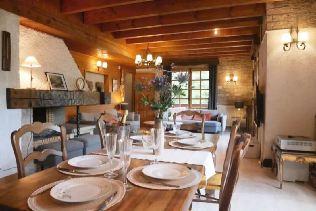 Somptueux Chalet Vue Imprenable Sur Les Montagnes