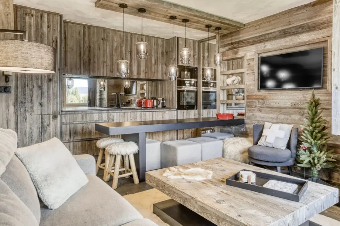 Chic &amp; Moderne : Perle Rénovée Au Pied Du Jaillet