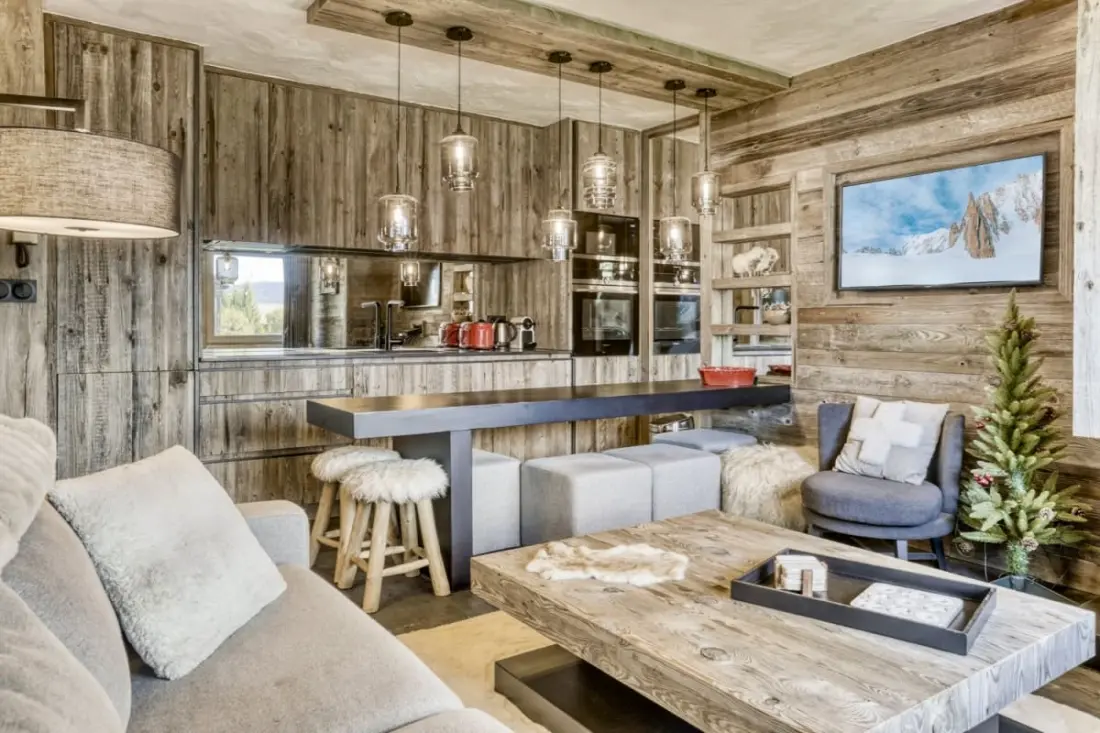 Chic &amp; Moderne : Perle Rénovée Au Pied Du Jaillet