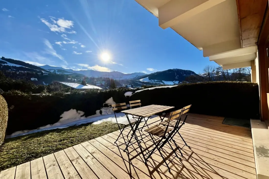 Séjournez Dans Un Appartement Lumineux à Megève !