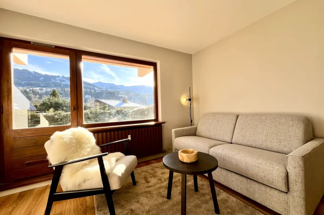 Séjournez Dans Un Appartement Lumineux à Megève !
