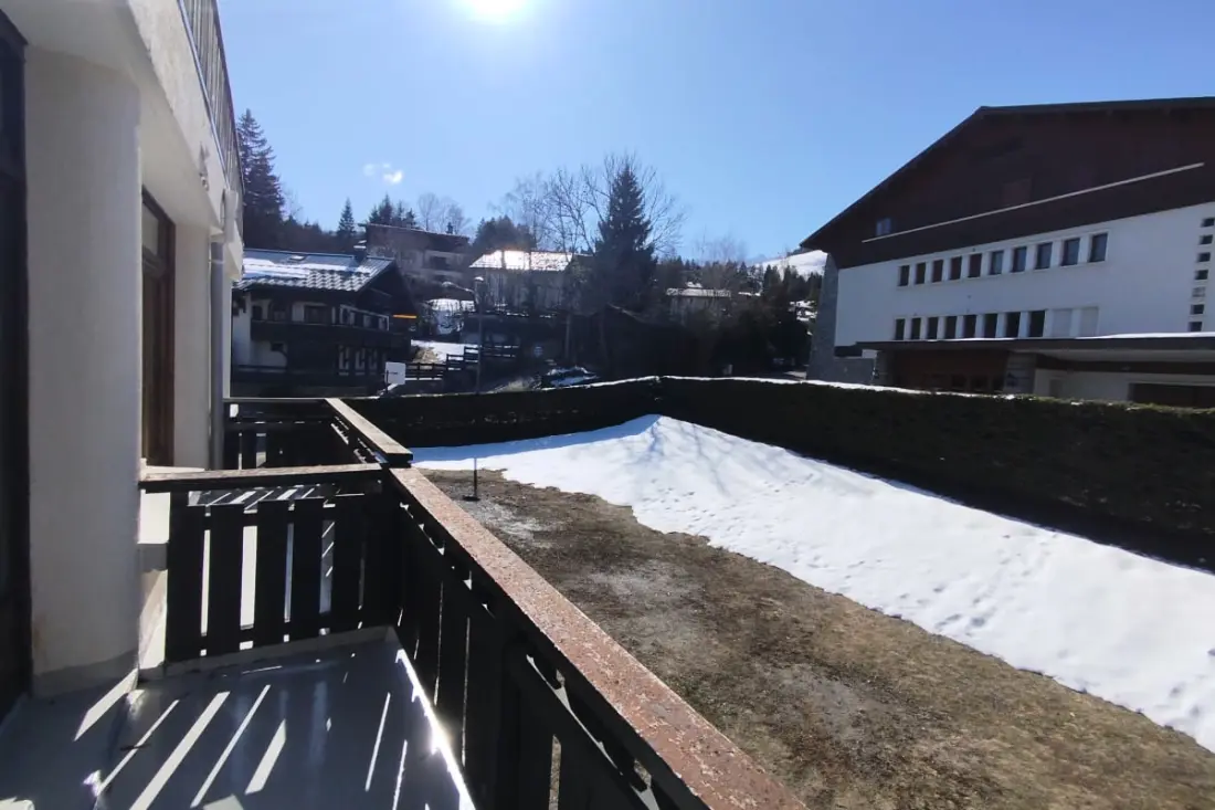 Studio Avec Balcon Et Parking à Megève