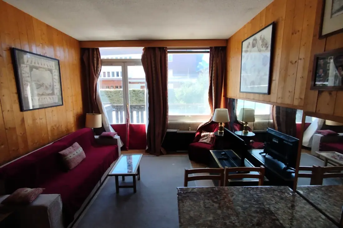 Studio Avec Balcon Et Parking à Megève