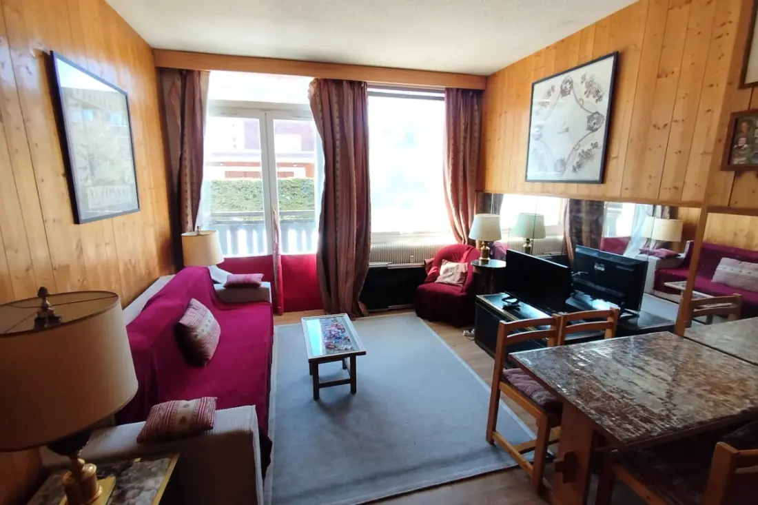 Studio Avec Balcon Et Parking à Megève