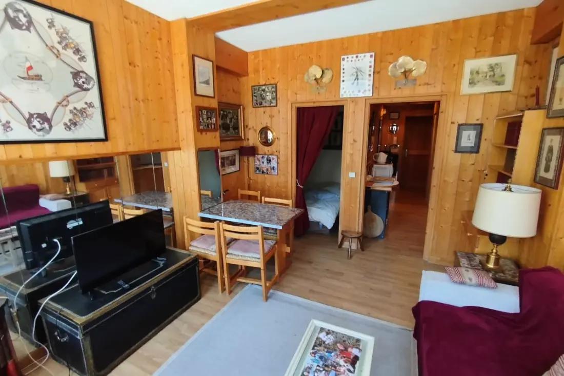 Studio Avec Balcon Et Parking à Megève