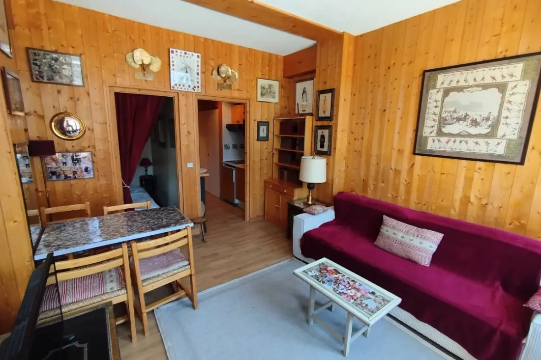 Studio Avec Balcon Et Parking à Megève