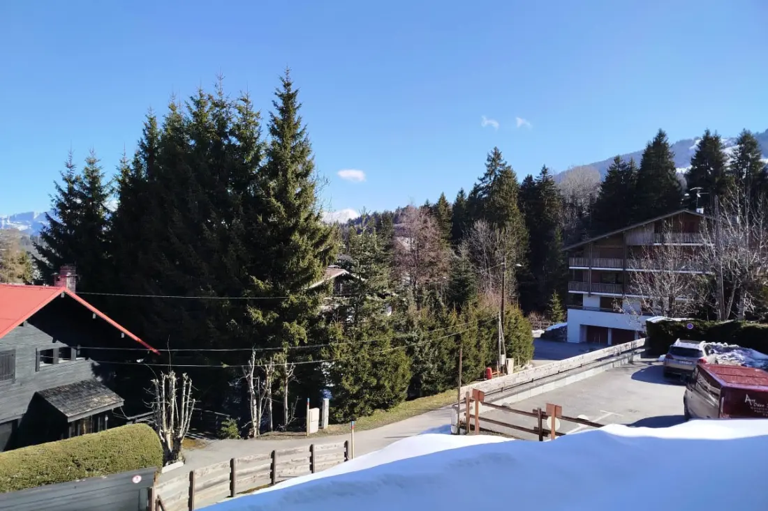 Studio Avec Balcon Et Parking à Megève