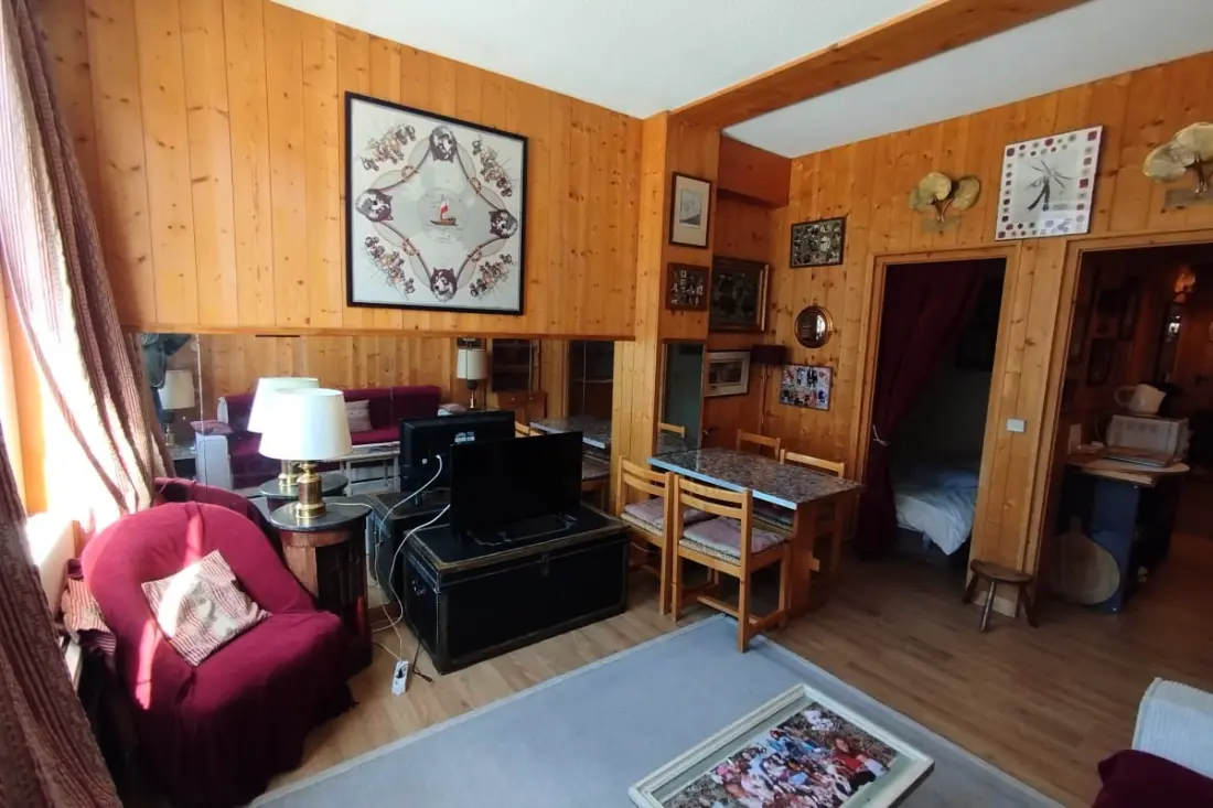 Studio Avec Balcon Et Parking à Megève