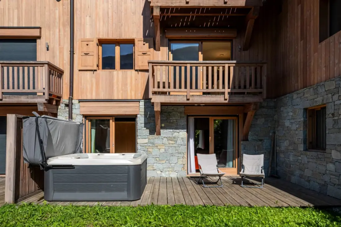 Chalet Méribel Avec Jacuzzi Extérieur Et Sauna
