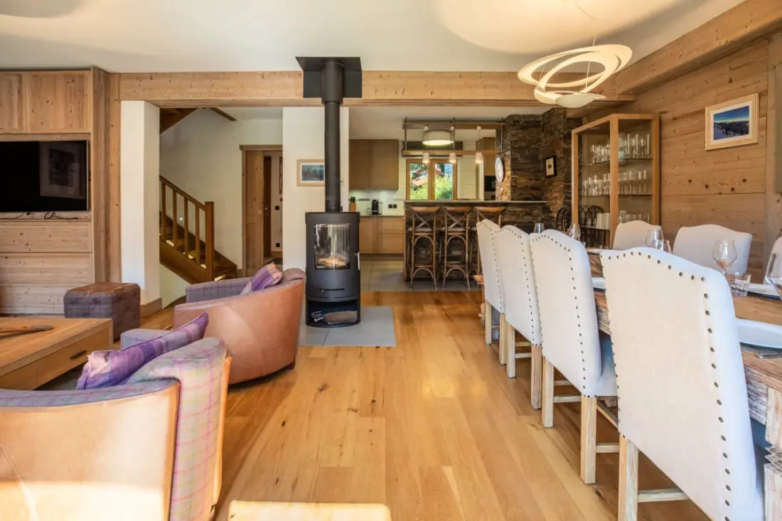 Chalet Méribel Avec Jacuzzi Extérieur Et Sauna