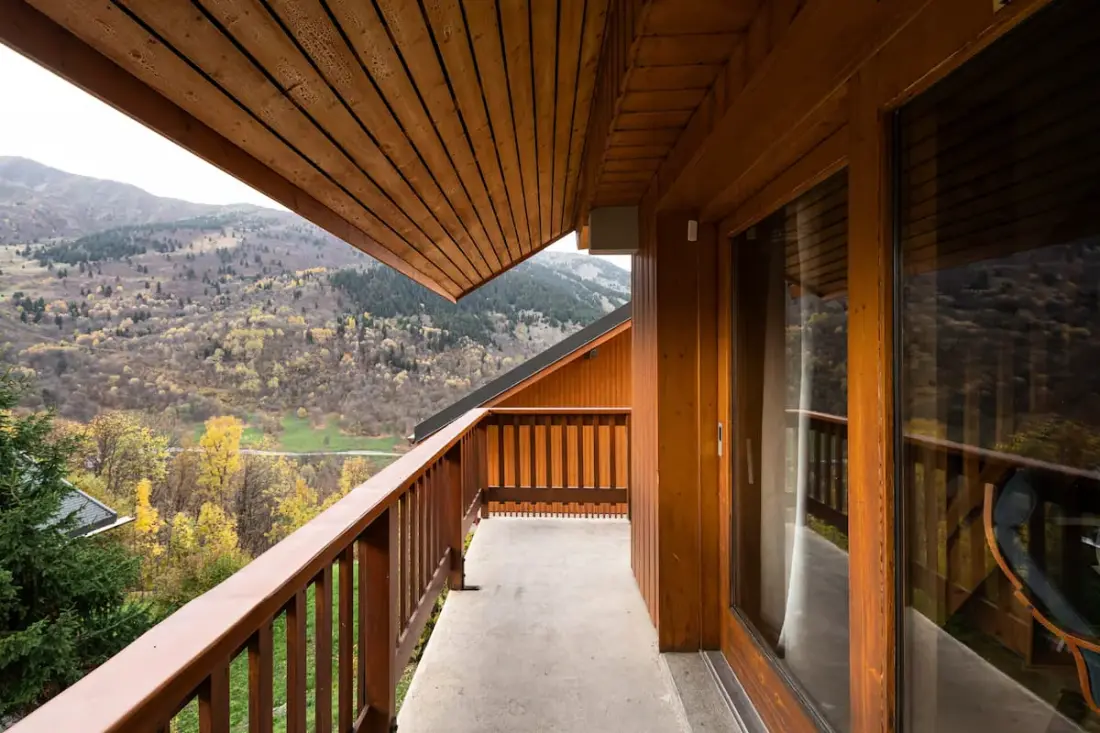 Grand Duplex à Méribel Village Avec Balcon