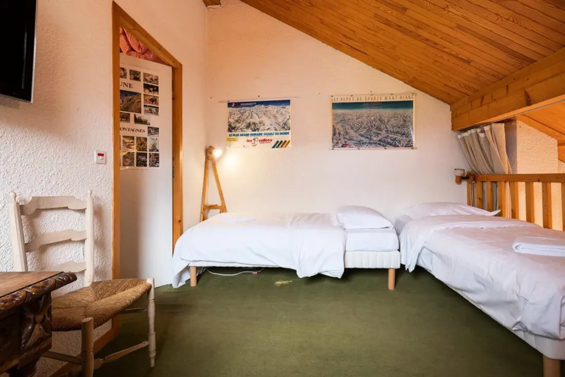Grand Duplex à Méribel Village Avec Balcon