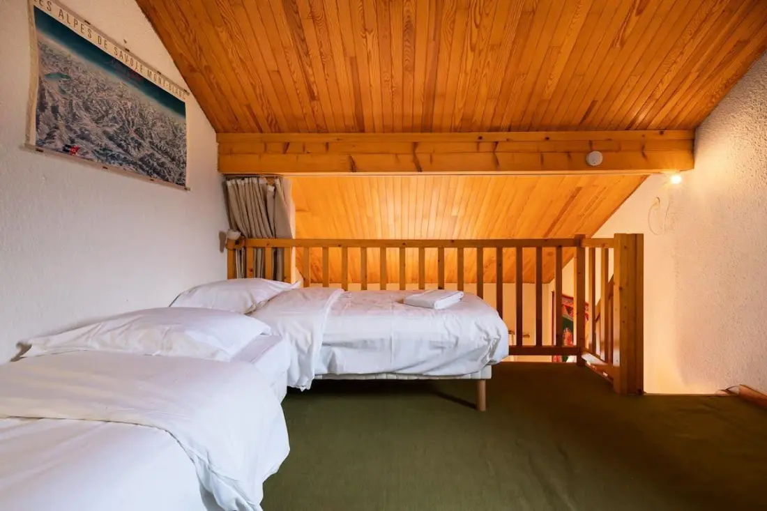 Grand Duplex à Méribel Village Avec Balcon