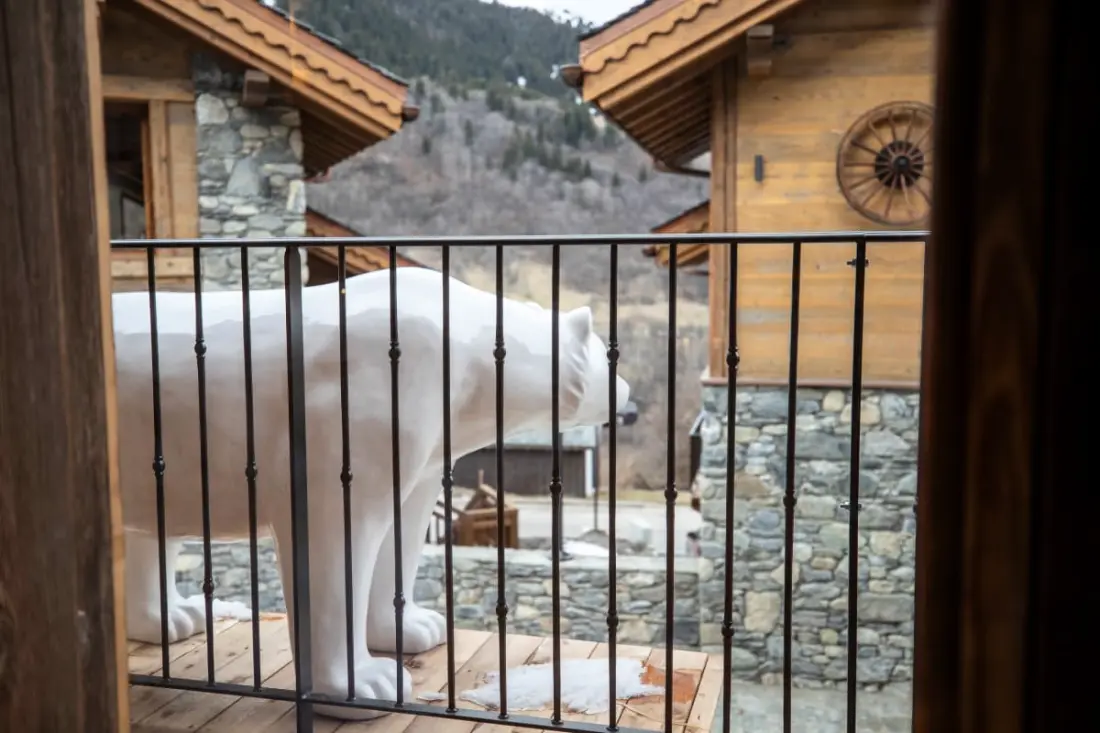Chalet Yolo-piscine Intérieure Spa