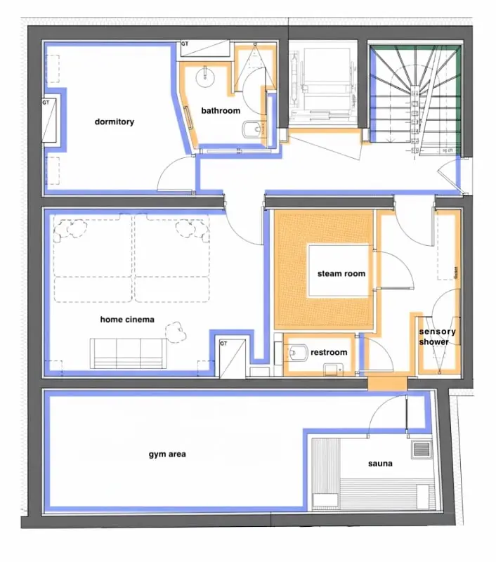 Chalet Yolo-piscine Intérieure Spa