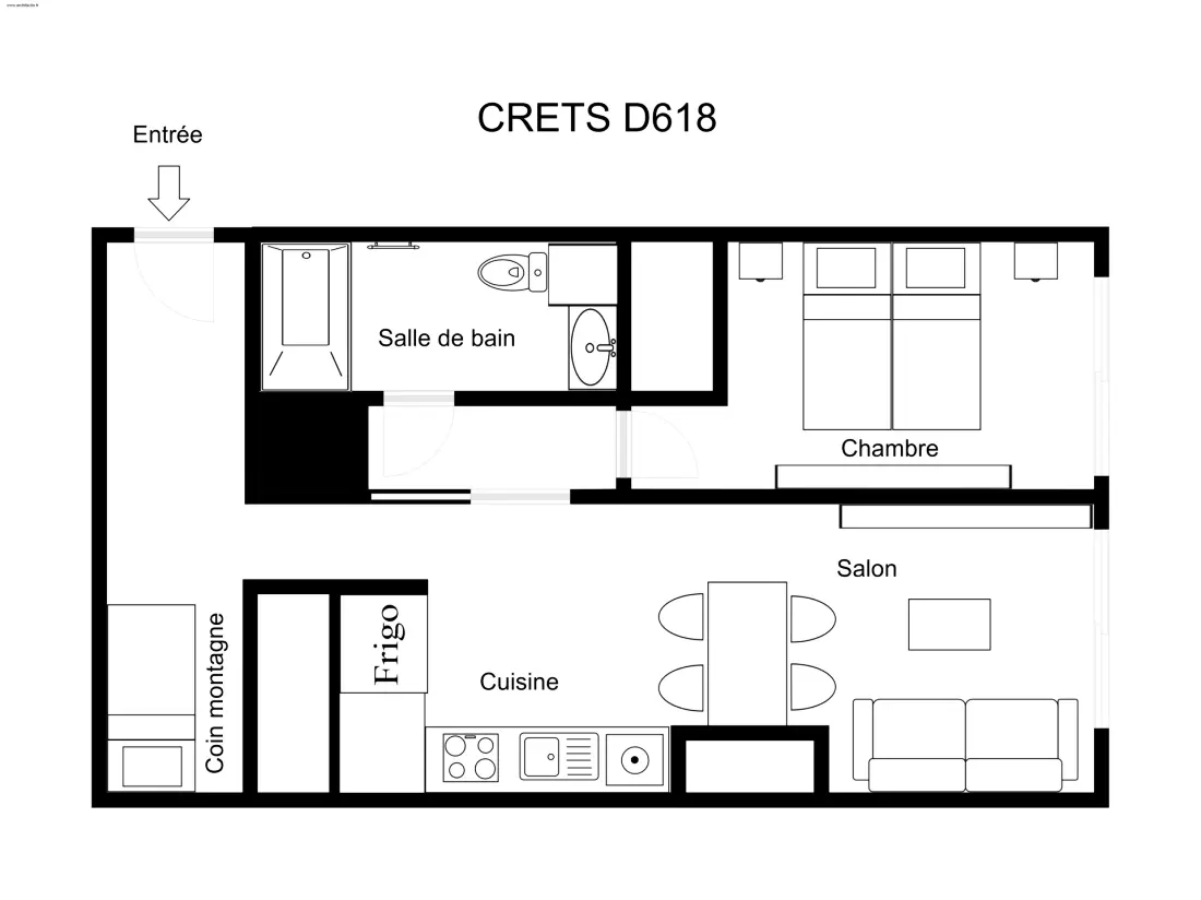 Résidence Crets