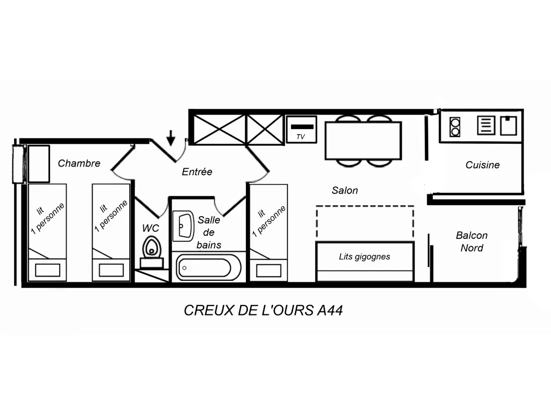 Résidence Creux De L Ours A