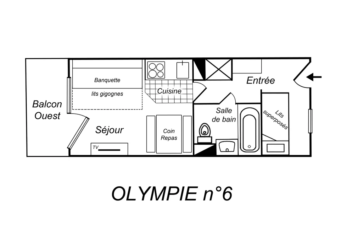 Résidence Olympie I