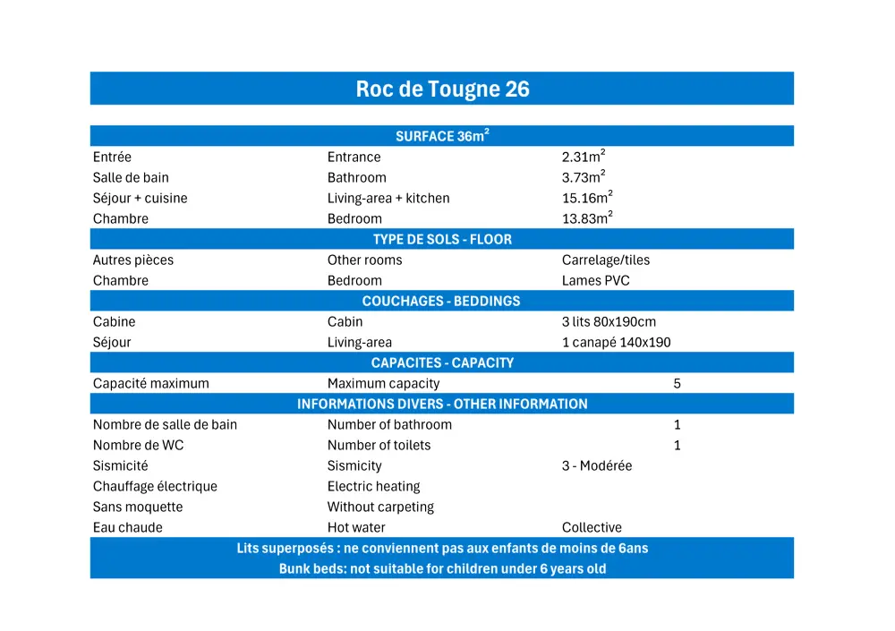 Résidence Roc De Tougne